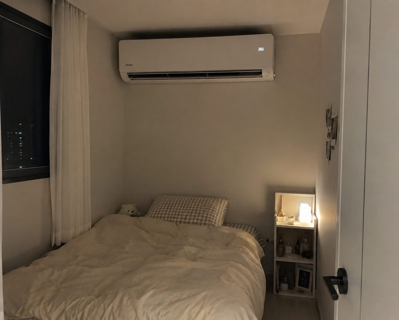 [잡담] 에어컨 바로 밑에 침대 에바야?? 제발 의견 좀 사진 있어 | 인스티즈