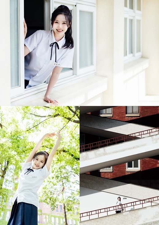 [정보/소식] 오마이걸 효정, '퍼플 노트' 콘셉트 포토 공개…교복 입은 청춘 무드 | 인스티즈