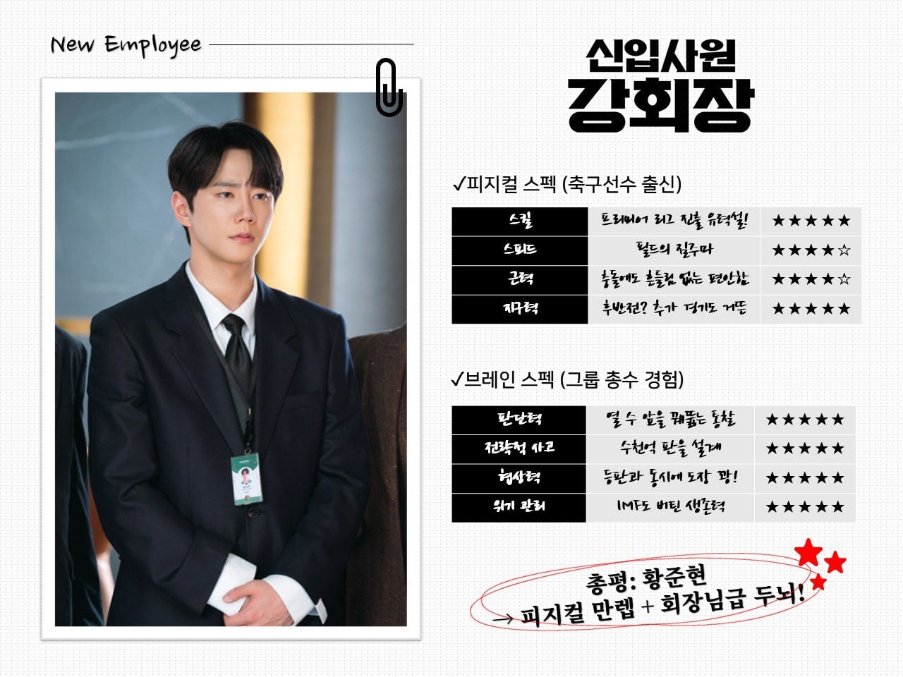 [정보/소식] 이준영, '신입사원 강회장'서 피지컬·두뇌 갖춘 '완성형 인턴' 변신 | 인스티즈