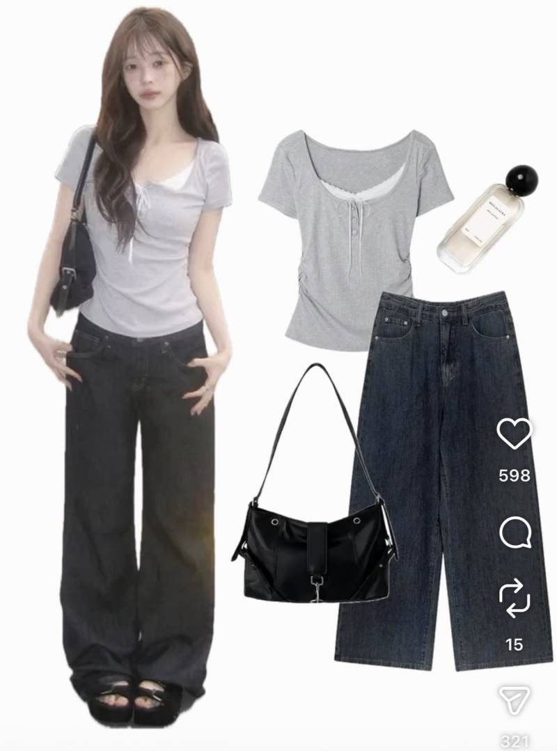 [잡담] 이 코디 꾸안꾸 맞지? | 인스티즈