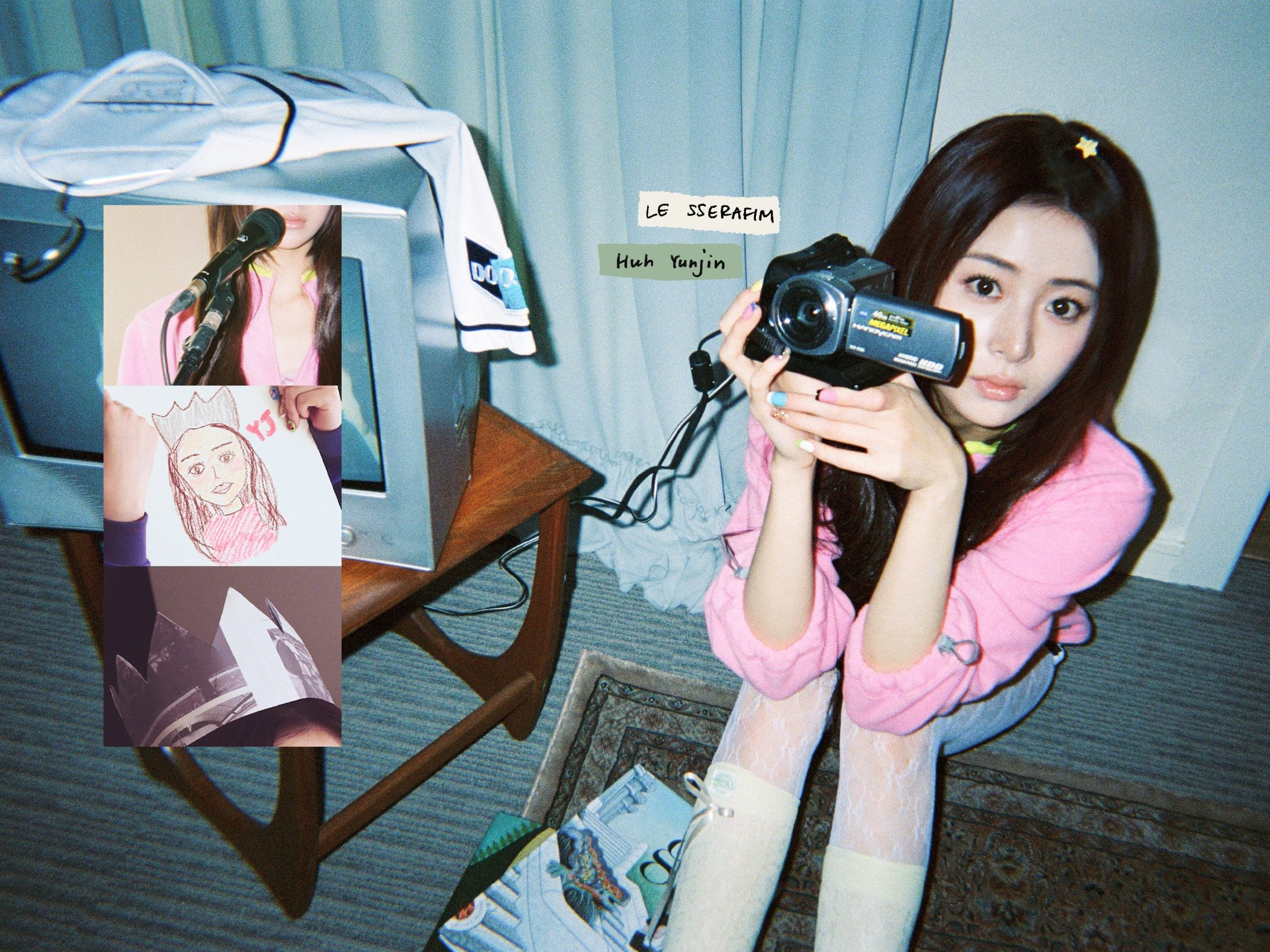 [정보/소식] Lesserafim(르세라핌) 정규 2집 컨셉포토&필름 PEONY ROOM🚪 | 인스티즈