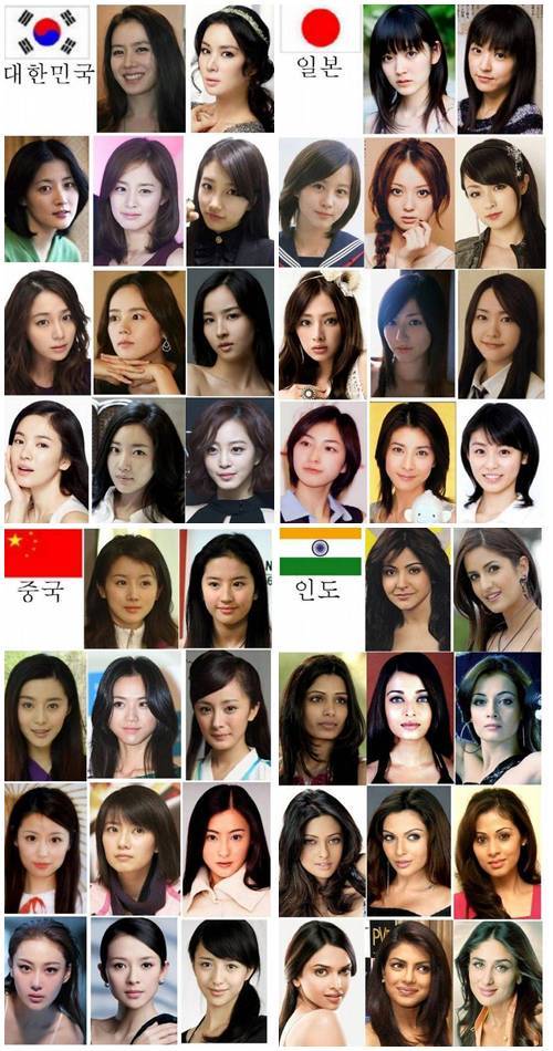 [잡담] 국가별 대표 미녀라는데 | 인스티즈