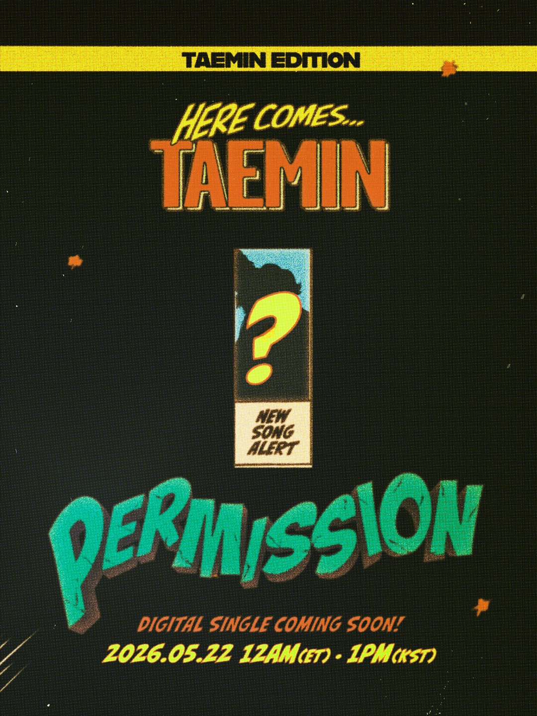 22일(금), 태민 TAEMIN "PERMISSION " 발매 | 인스티즈
