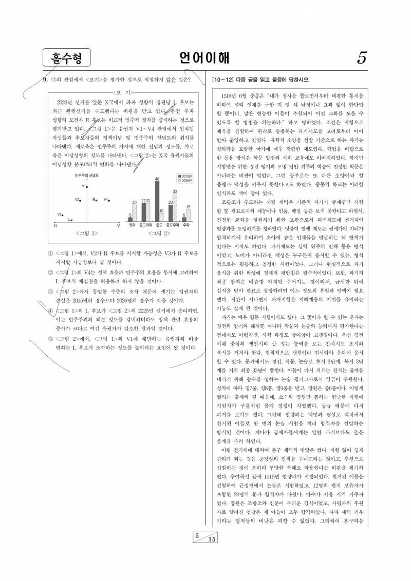 [잡담] 흔한 이과 100퍼 이과생의 LEET 체험기 | 인스티즈