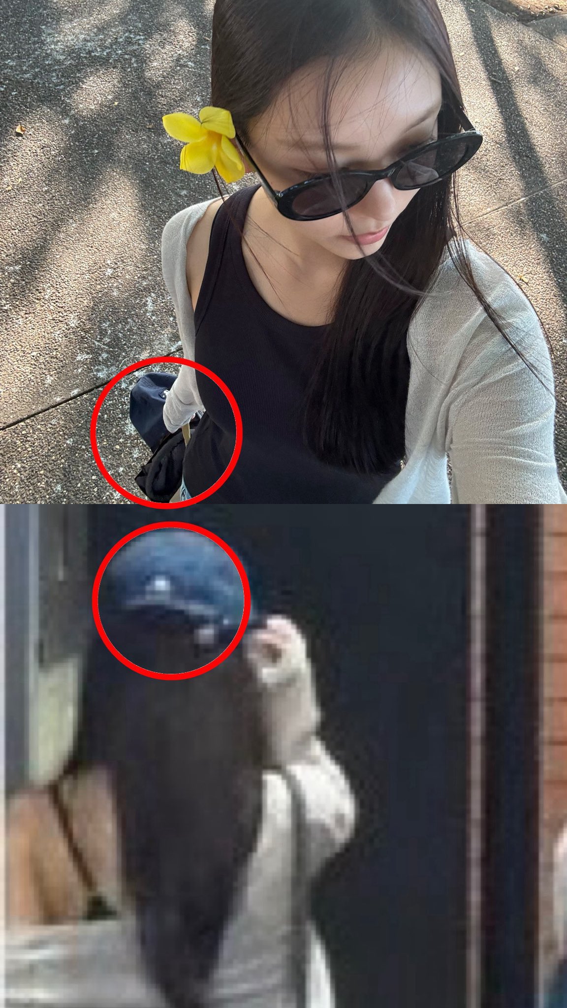 [잡담] 해린 이번에 올라온 사진 작년에 다니엘이랑 여행갔을때 찍었던거라는 말이있네 | 인스티즈