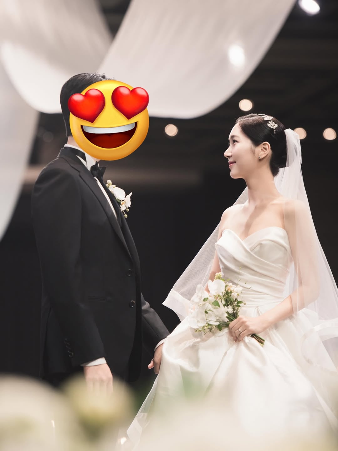 [잡담] 본식 결혼사진 풀어주는 홍유경 | 인스티즈