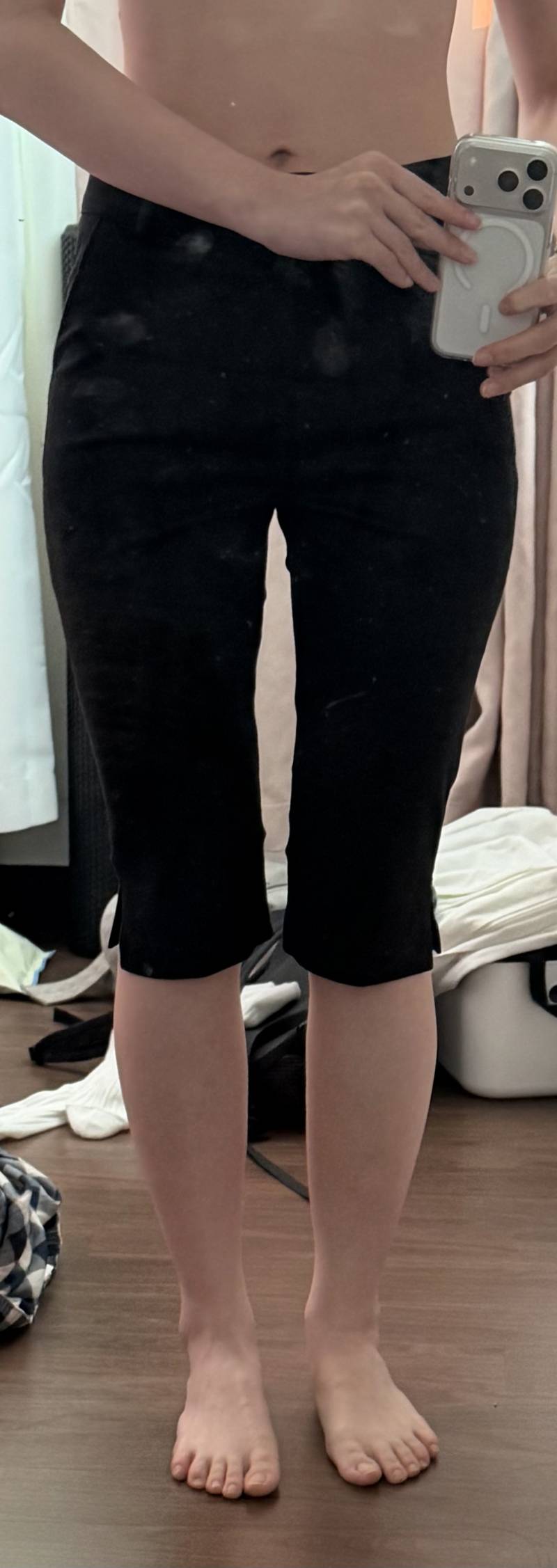 [잡담] 카프리팬츠 입어도 될 것 같애..? | 인스티즈