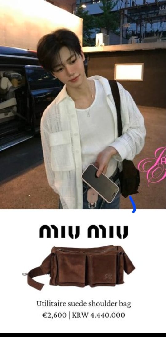 [잡담] 재민이 이 미우미우백 협찬 아니라 산거같다 | 인스티즈