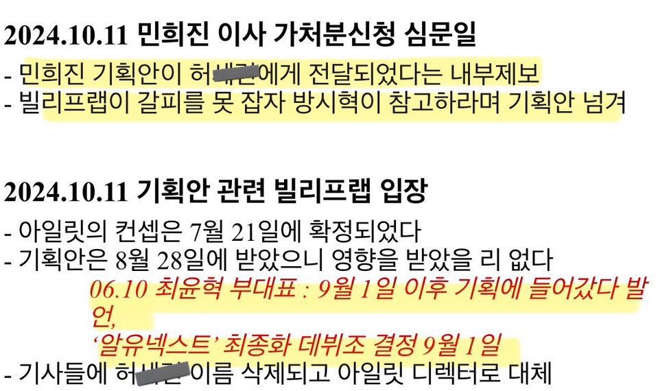 [마플] 앞뒤가 맞지않는 빌리프랩 | 인스티즈