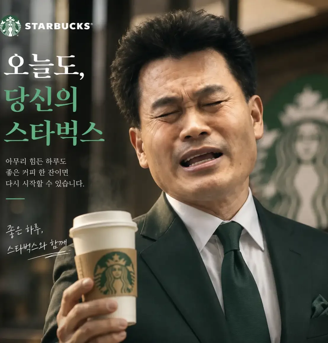 스타벅스 현시국 광고모델로 극우에서 이야기나오는 사람 | 인스티즈
