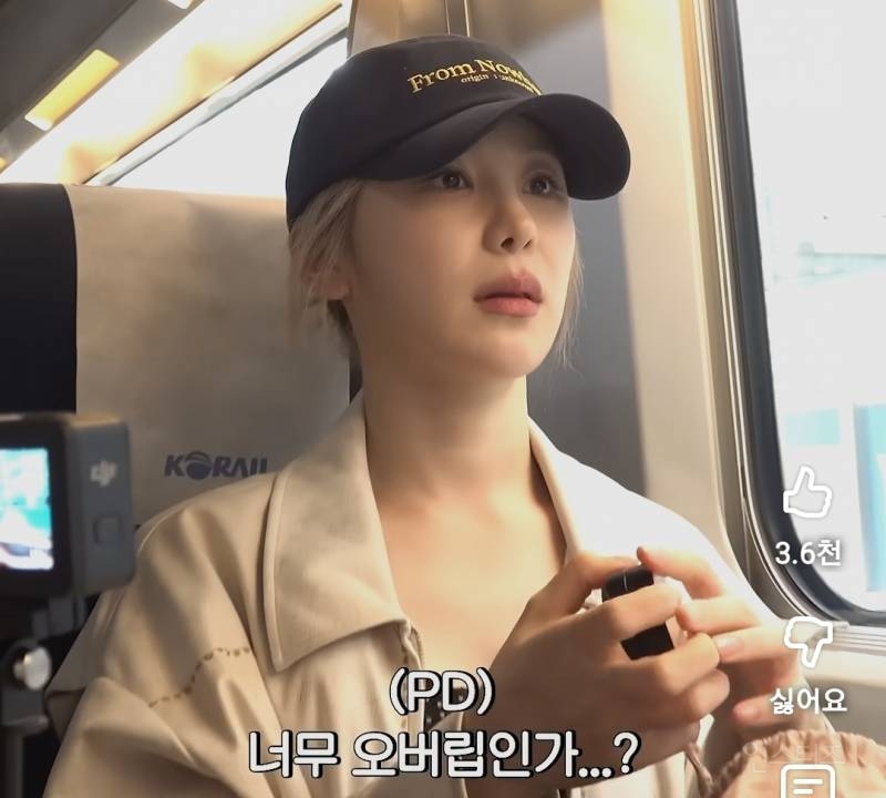 예쁜얼굴 막쓰면서 메이크업하는 여돌.jpg | 인스티즈