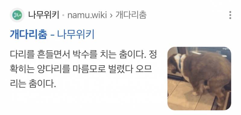 [잡담] 개다리춤 왤케 저질같지 | 인스티즈