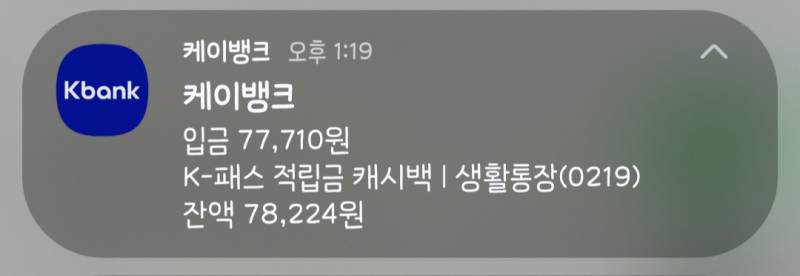 [잡담] 뭐지 k패스 돈이 왜이리 많이 들어왔지...? | 인스티즈