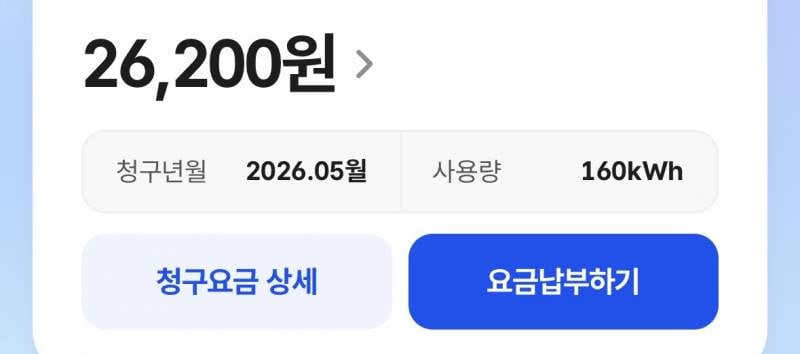 [잡담] 1인가구 전기세 원래 이 정도 나와? | 인스티즈