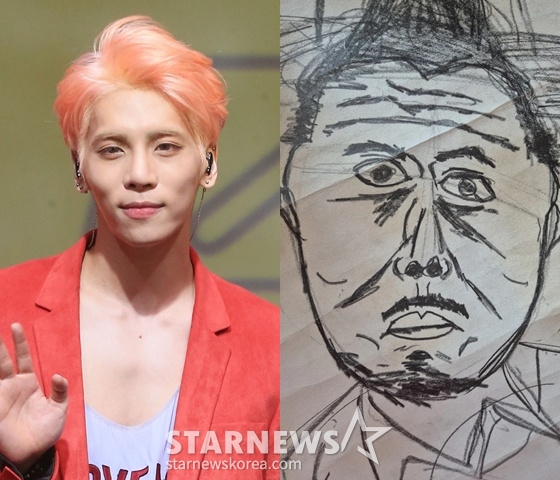 [잡담] 샤이니 故종현이 그린 '데프콘 초상' 120만원..중고시장 등장 "세상에 단 하나" [스타이슈] | 인스티즈