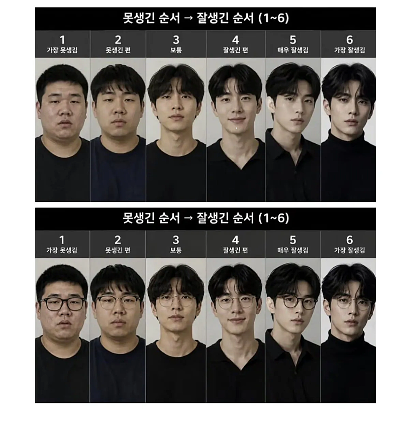 [잡담] 남자 외모 하한선 고르기 | 인스티즈