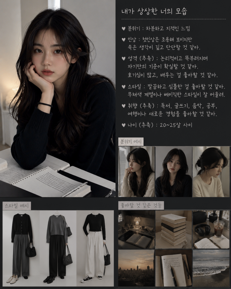 [잡담] 지피티한테 내모습 상상해보라고했는데 | 인스티즈