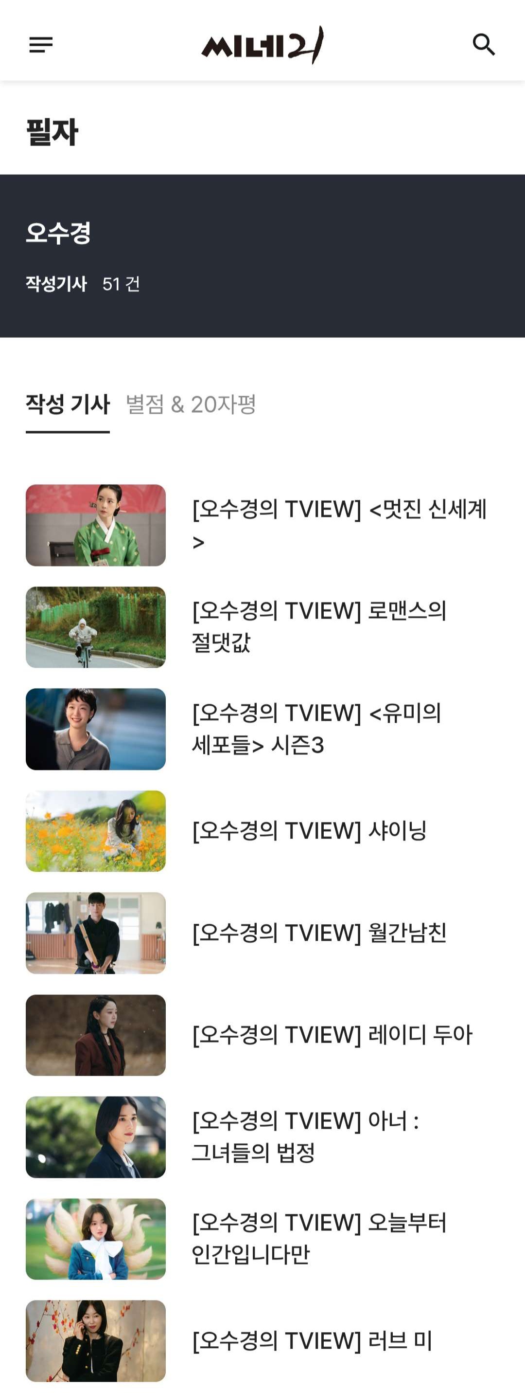 [마플] 씨네 21에서 ㄷㄱㅂㅇ 기대작이라고 꼽지 않았나? | 인스티즈