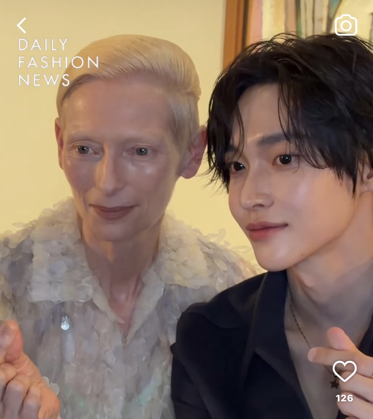 [잡담] 원빈하고 틸다스윈튼 | 인스티즈