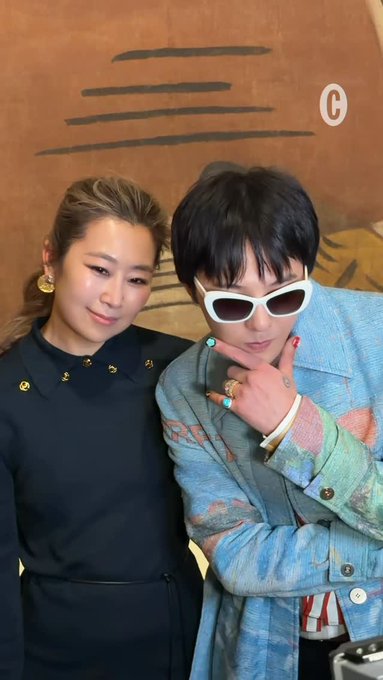 [정보/소식] 지드래곤 샤넬쇼 with 케더헌 감독 | 인스티즈