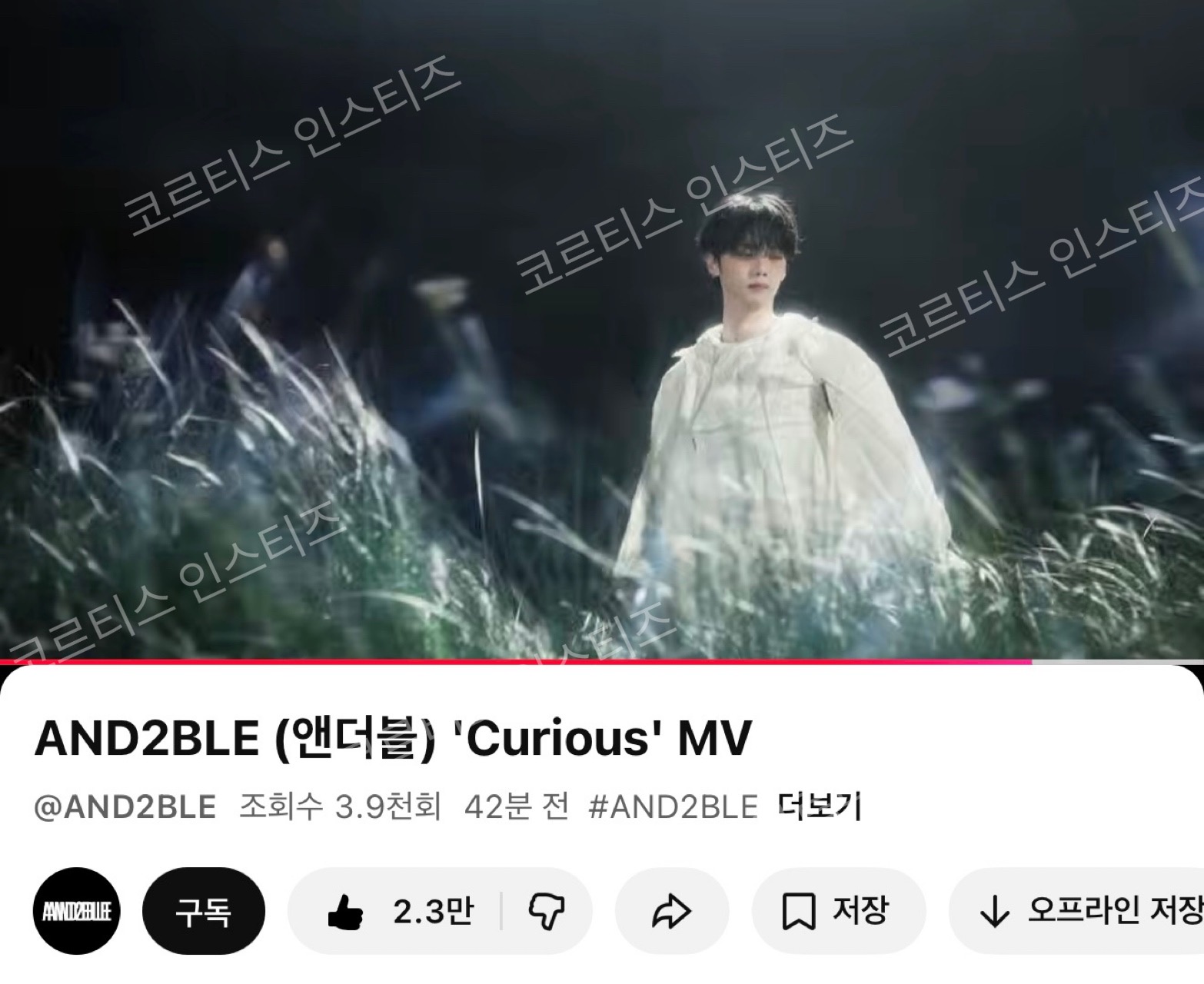 [잡담] 코르티스 앤더블 보은🍀💚 데뷔 축하합니다 | 인스티즈
