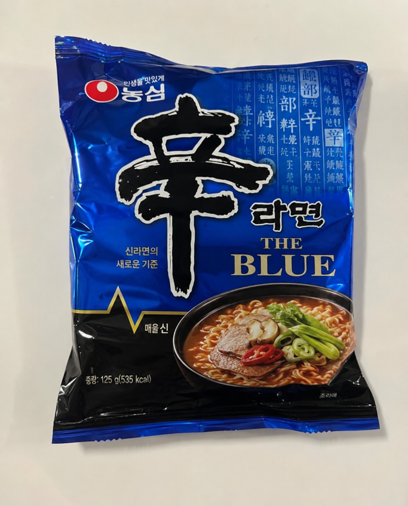 [잡담] 신라면 봉지 파랗게 만드니까 되게 맛 없어보인다... | 인스티즈