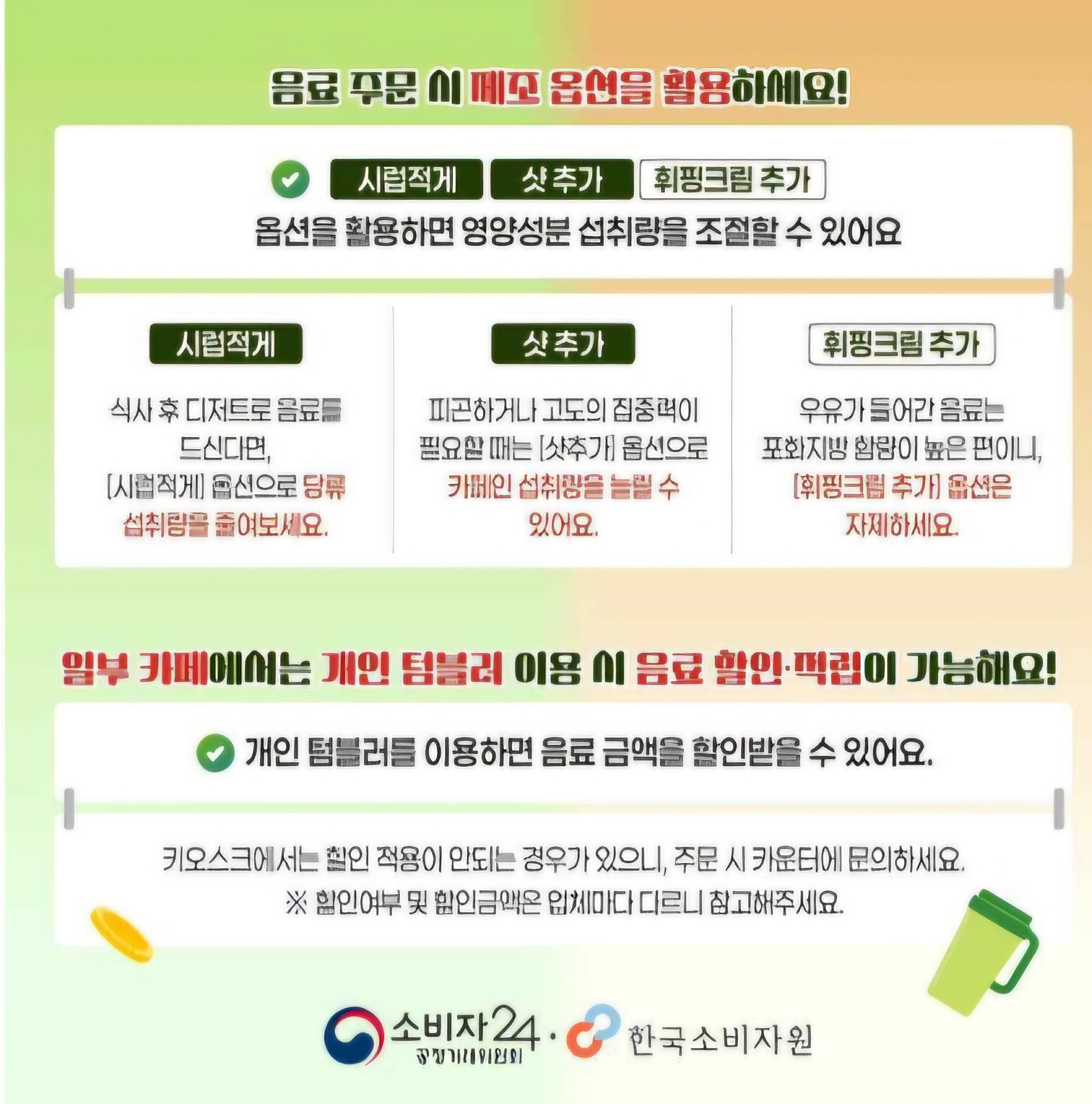 [정보/소식] 프랜차이즈카페 제품별 영양성분 분석 | 인스티즈