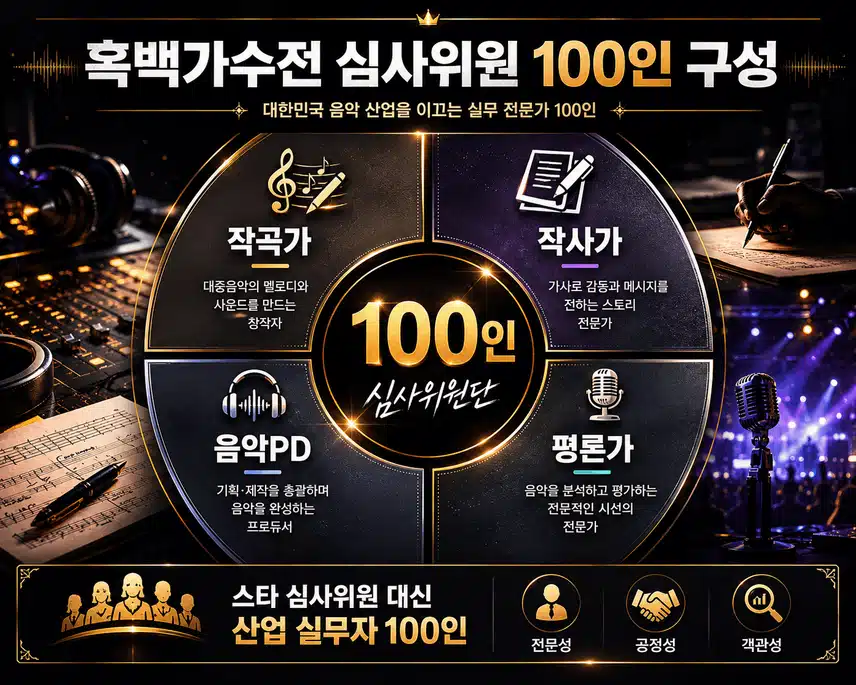 [정보/소식] 넷플릭스 흑백가수전 심사 방식 | 인스티즈