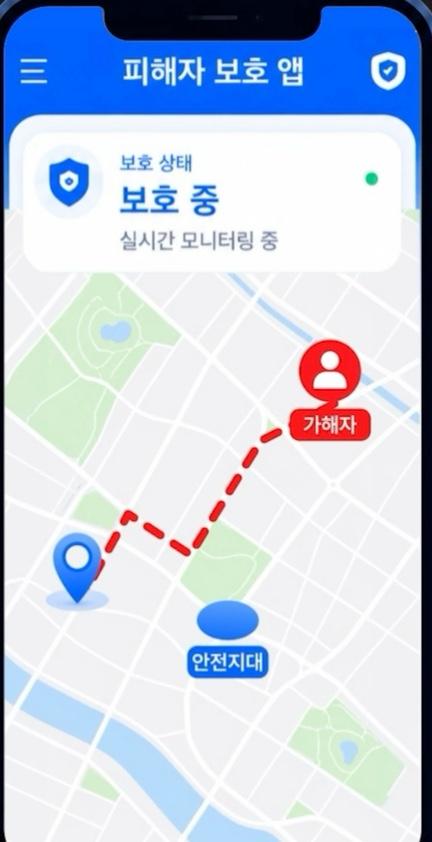 [정보/소식] "내 눈으로 스토커 위치 본다"...법무부, 스토킹 가해자 실시간 추적 앱 첫 공개 | 인스티즈