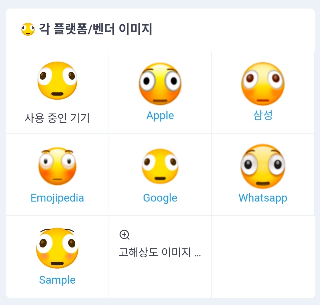 [잡담] 삼성은 당장 🫪 이 이모지를 모든 갤럭시 기종에 띄워조라 | 인스티즈