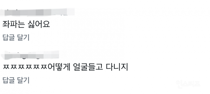 민주당 후보 아버지 도와드린다는 글에 달린 댓글 수준....JPG | 인스티즈