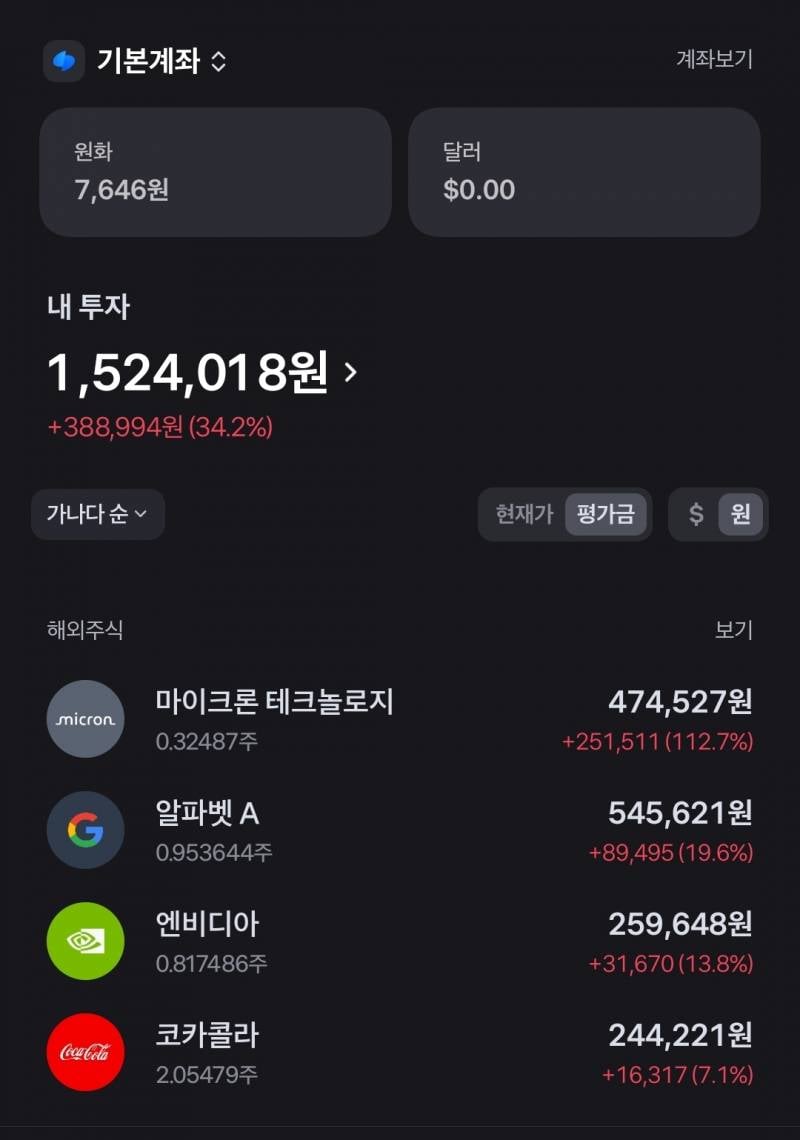 [잡담] 주린이 일단 지인 추천으로 토스증권 미장 주식모으기 중인데 | 인스티즈