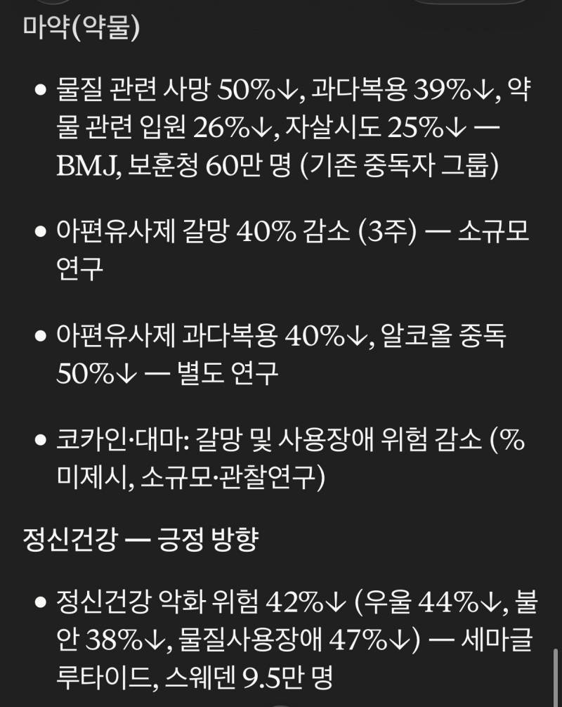 [잡담] 마운자로가 알콜, 흡연, 마약중독도 치료함 | 인스티즈