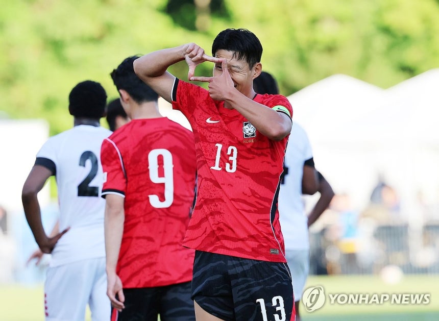 [정보/소식] 홍명보호, 트리니다드토바고 5-0 완파…손흥민·조규성 멀티골 | 인스티즈