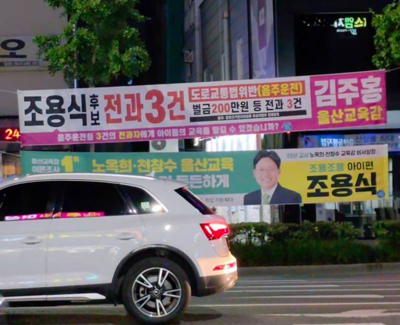[잡담] 울산 선거 현수막 개웃기네 | 인스티즈