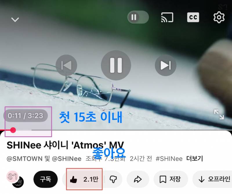 [잡담] 🐻💙💎0602 샤이니 Atmos 스밍 뮤밍 인증글💎💙🐻 | 인스티즈