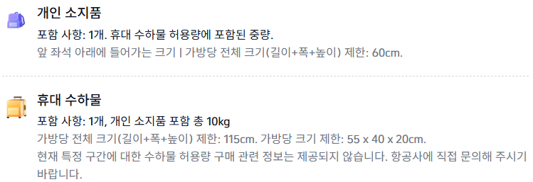 [잡담] 기내수하물 이러면 캐리어랑 백팩 들고타도되나..? | 인스티즈