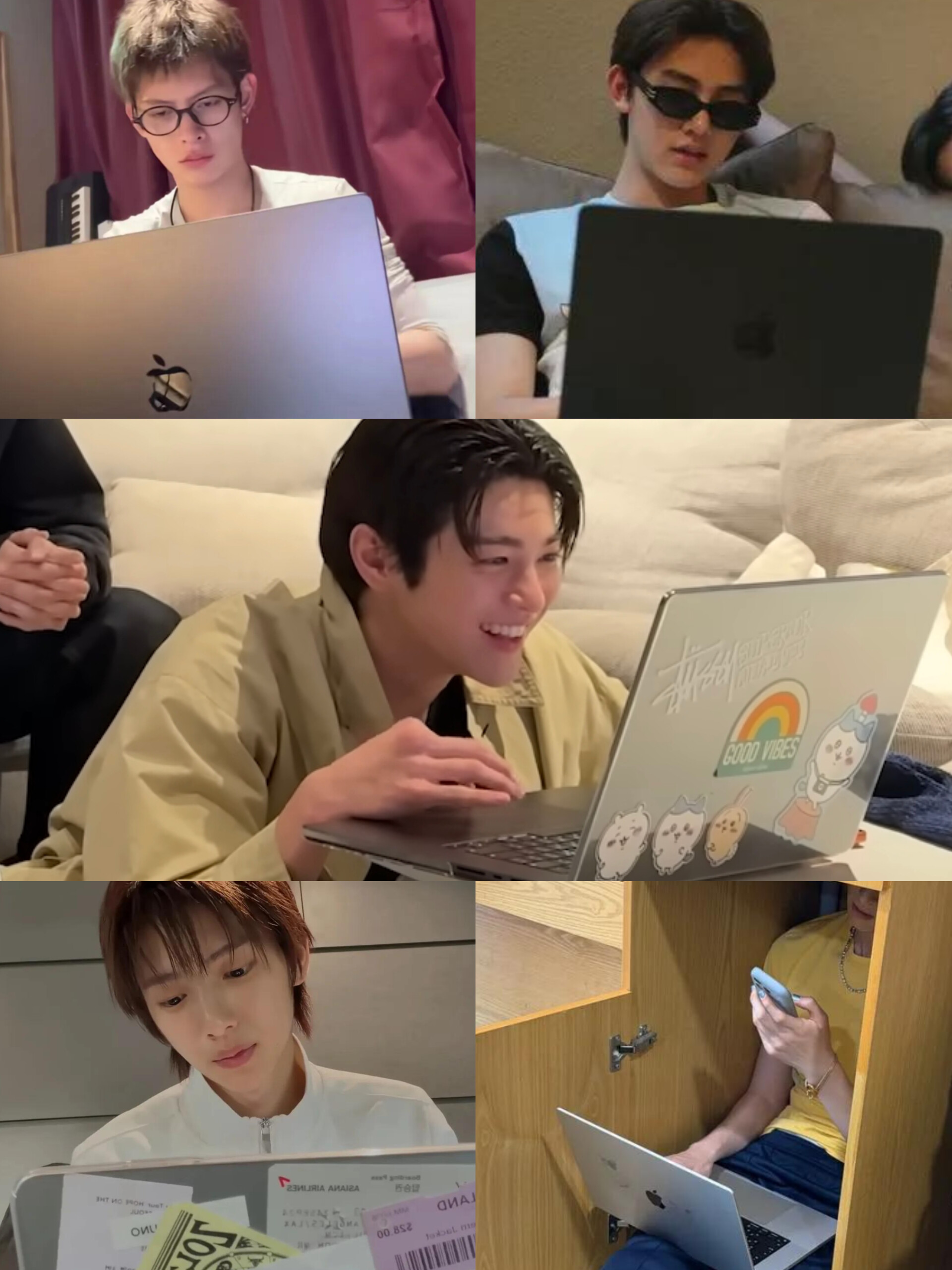 [잡담] 코르티스 멤버별 노트북꾸미기 상태ㅋㅋㅋ | 인스티즈
