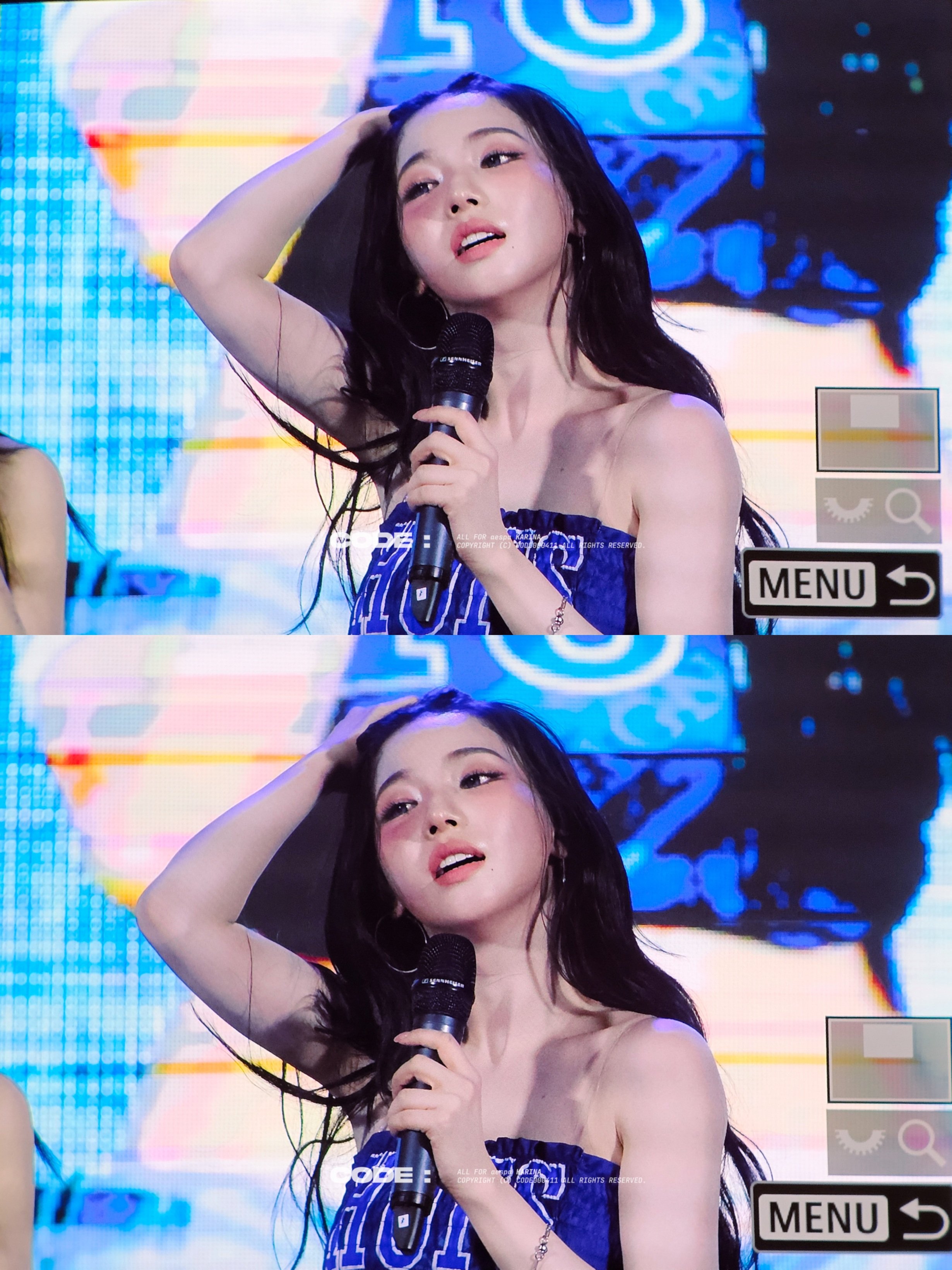 [잡담] 어제자 한국외대 축제 참석한 지민정(카리나 윈터) | 인스티즈