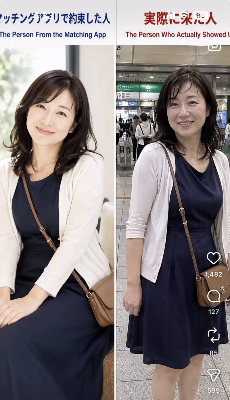 일본에서 화제인 인스타 vs 실물 차이 | 인스티즈