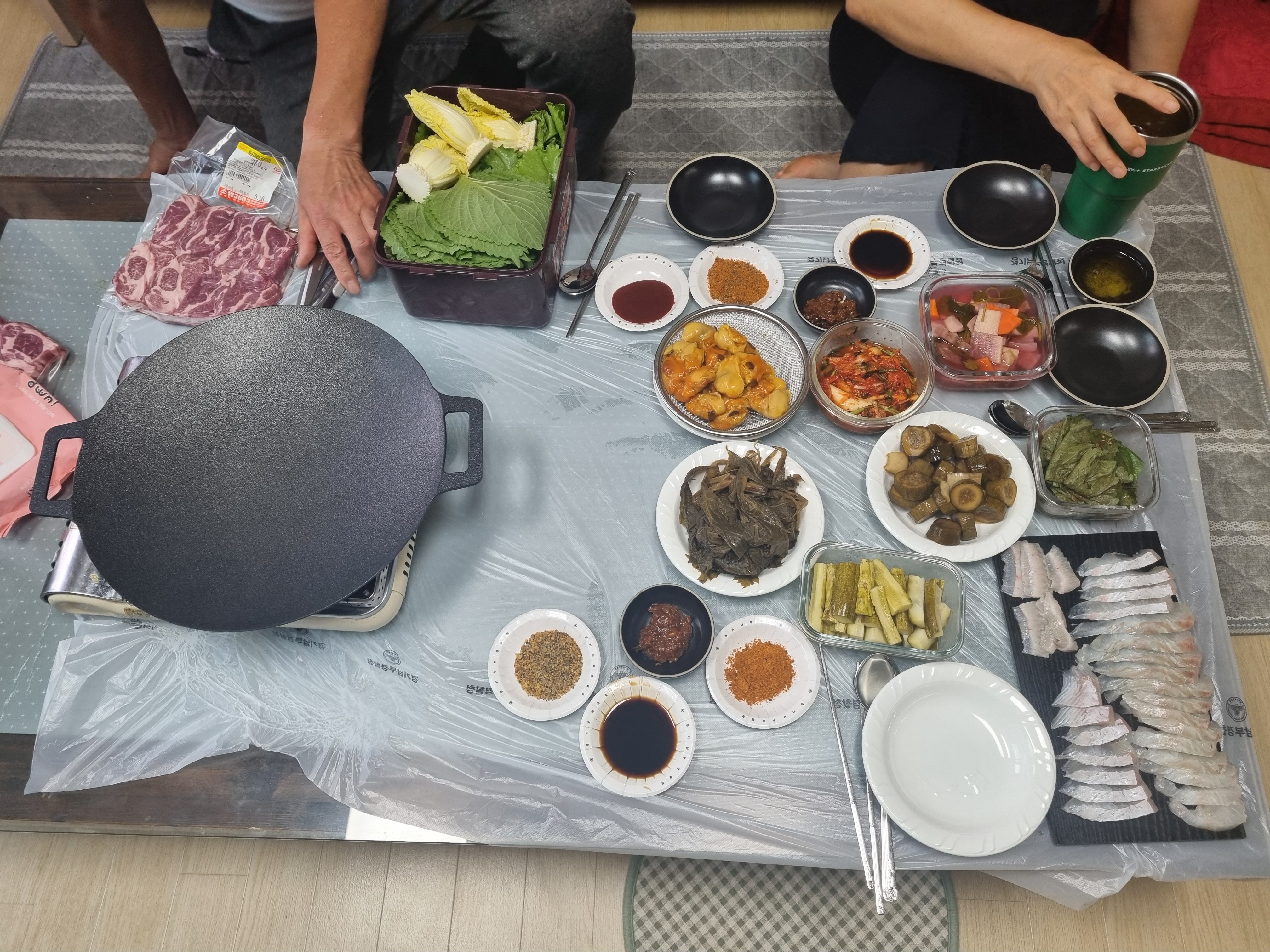 [잡담] 울 아빠 생신상이다ㅋㅋㅋ 외식 안 하는 이유 | 인스티즈