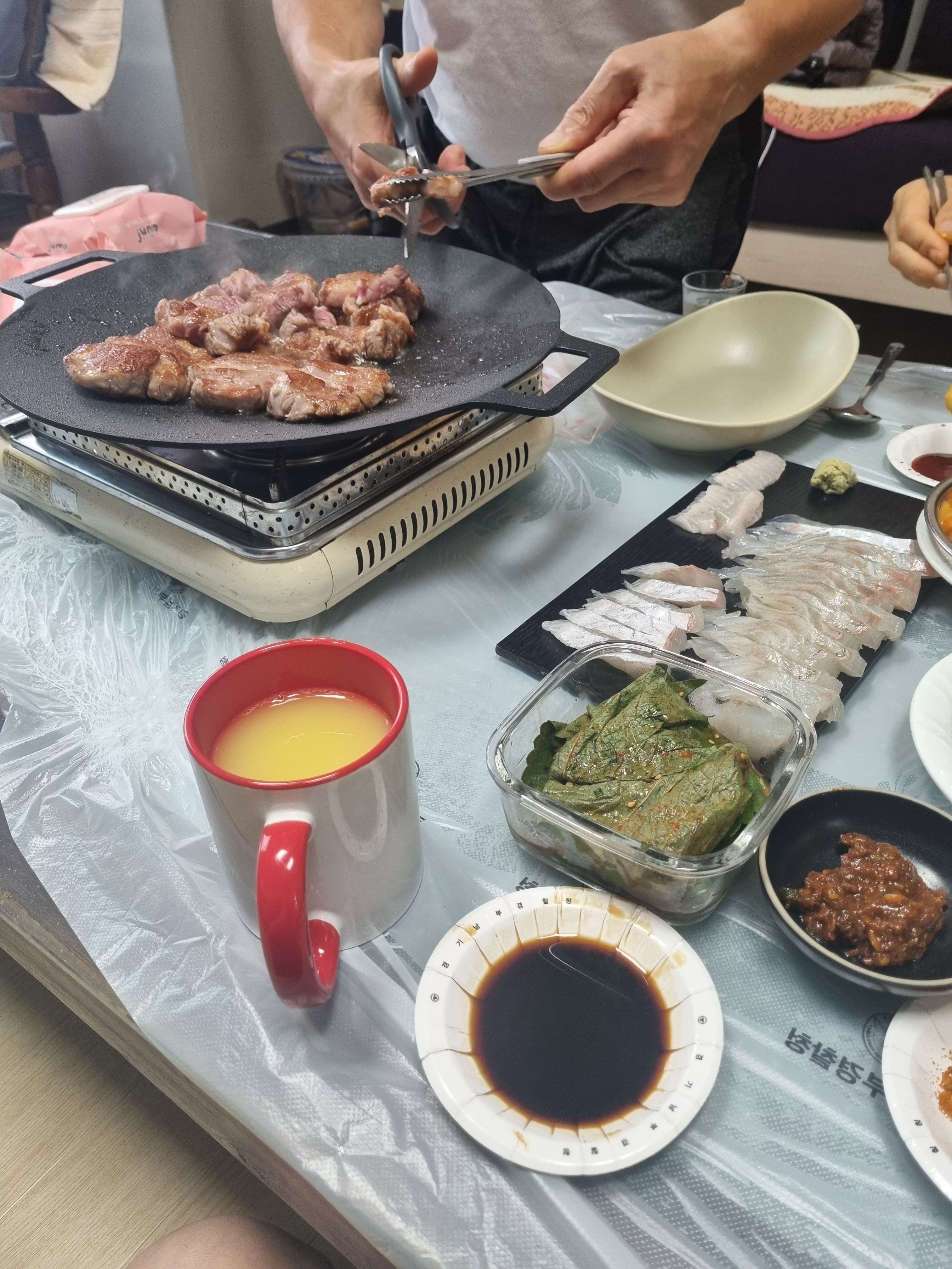 [잡담] 울 아빠 생신상이다ㅋㅋㅋ 외식 안 하는 이유 | 인스티즈