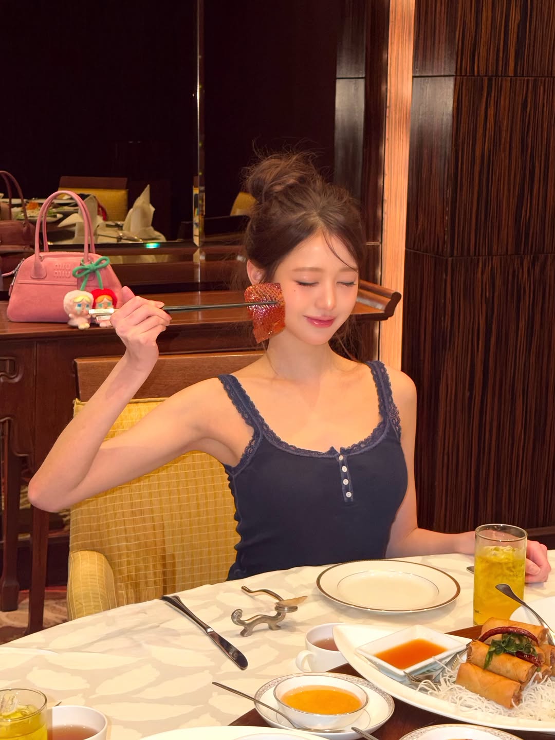 [정보/소식] 방금 올라온 맛있는거 먹고 신난 장원영 인스타 | 인스티즈