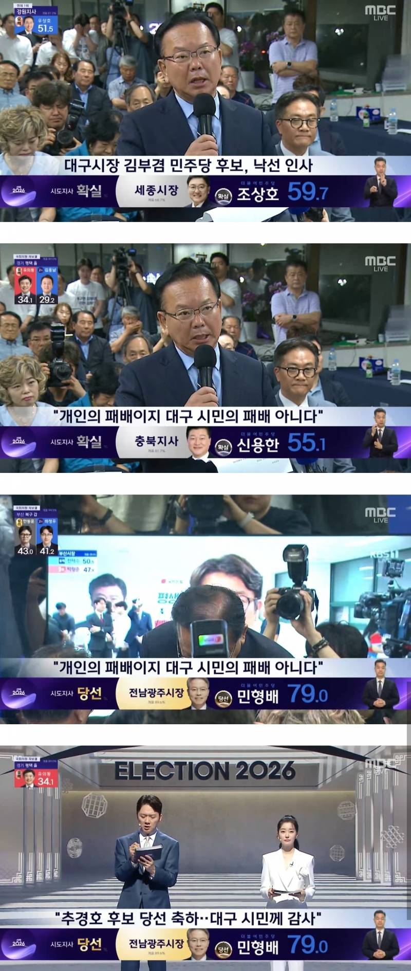 [잡담] 김부겸 패배 승복 인사 | 인스티즈
