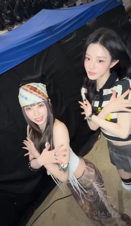 아일릿 민주 & 하트오브우먼 최지현 𝙈𝙄𝘾𝙃𝙄𝙉 얼굴 합 | 인스티즈