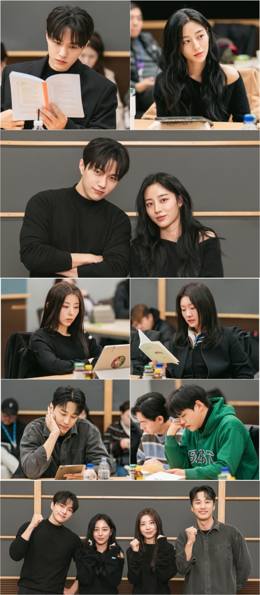 [정보/소식] 공감세포) 김명수·강민아, '공감세포' 핑크빛 대본 리딩 현장 | 인스티즈