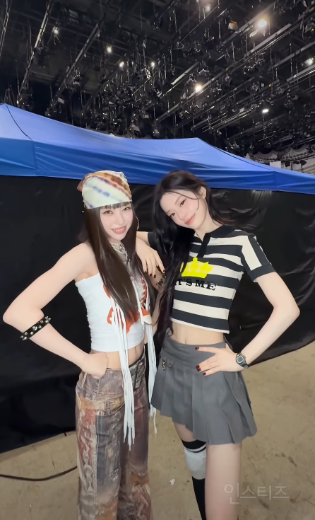 아일릿 민주 & 하트오브우먼 최지현 𝙈𝙄𝘾𝙃𝙄𝙉 얼굴 합 | 인스티즈