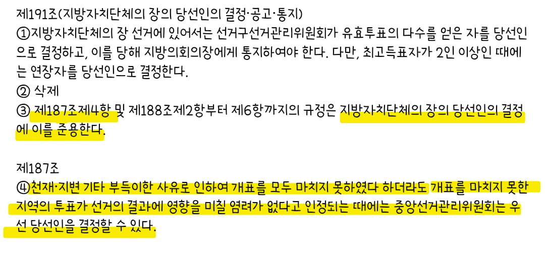 [잡담] 잠실투표함 이송못해도 선관위는 당선인 결정가능함 | 인스티즈