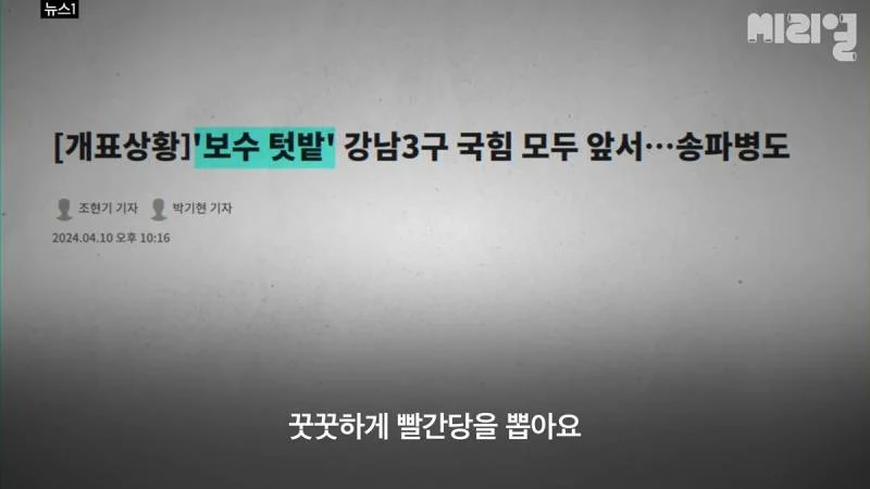 [잡담] "사실 전 진정한 보수 콘크리트는 서울이라고 보거든요." | 인스티즈