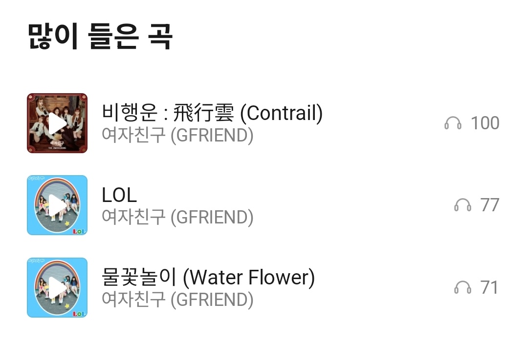 [잡담] 아이돌 노래만 듣는 케이팝 n년차의 최애 수록곡 24편 여자친구(+260711 업데이트) | 인스티즈
